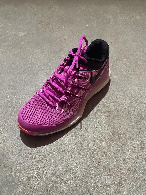 Image de Nike - Chaussures de Tennis Air Zoom Vapor X HC Fuschia/Noir disponible sur ekwip