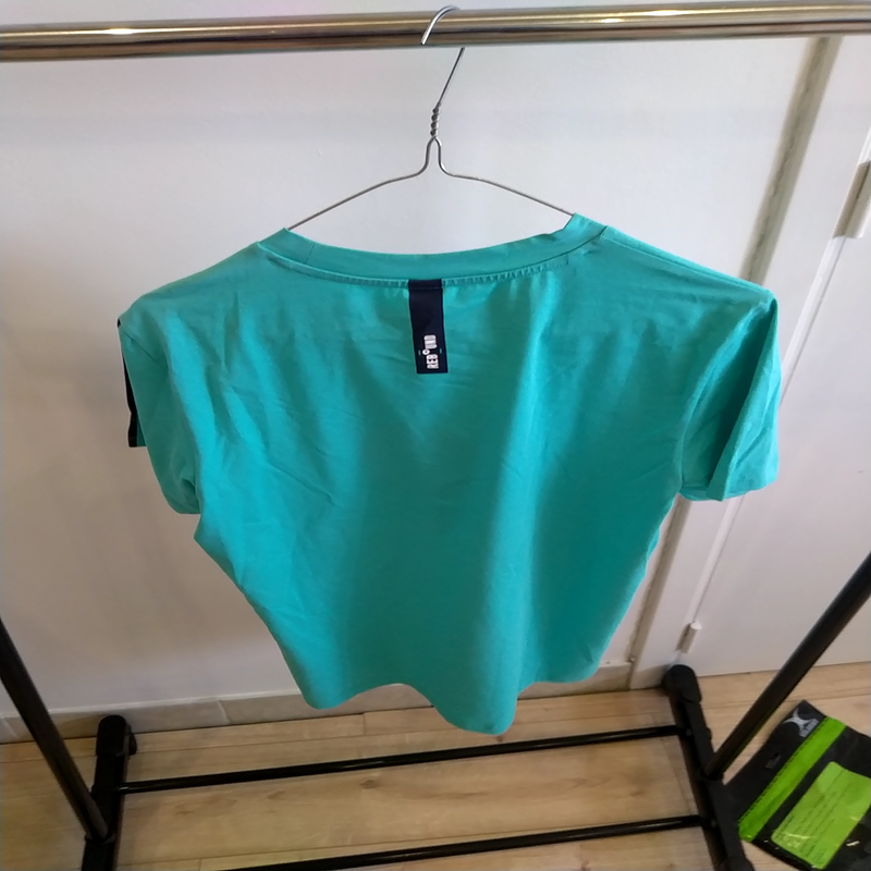 Image de Rebound - T-Shirt de Tennis SS2021 TS03 Turquoise disponible sur ekwip