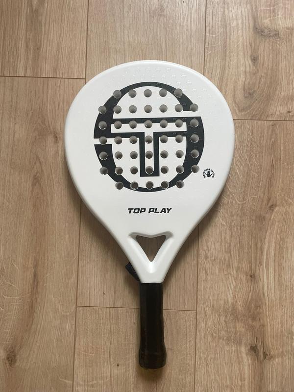 Image de Sergio Tacchini - Raquette de Padel Top Play White disponible sur ekwip