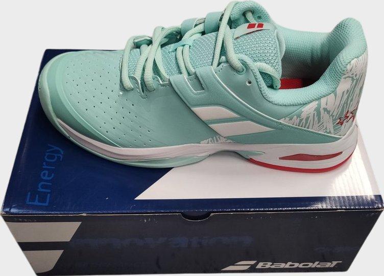 Image de Babolat - Chaussures de Tennis Propulse All Court Junior Girl disponible sur ekwip