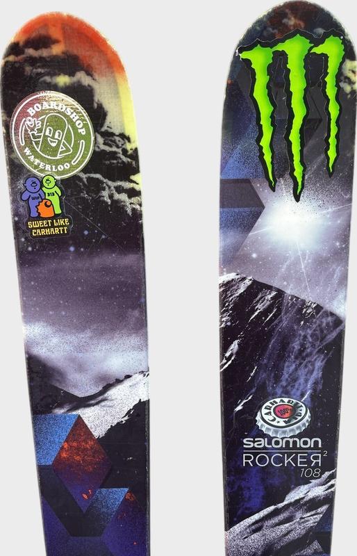 Image de Salomon - Skis Rocker 2 108 disponible sur ekwip