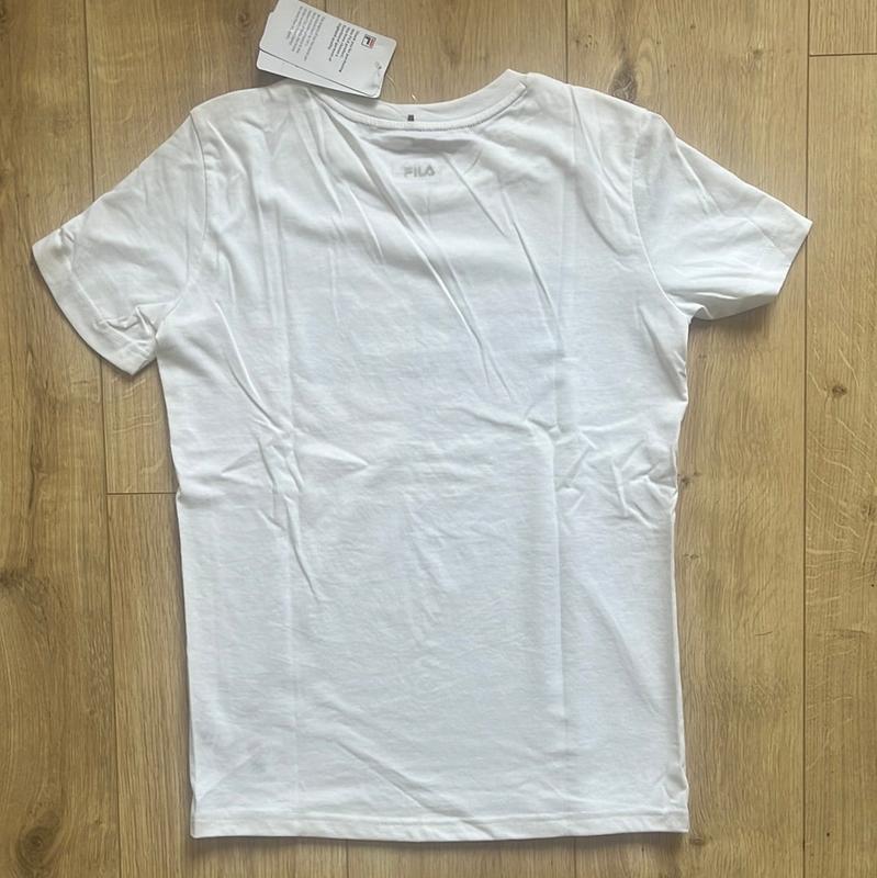 Image de Fila - T-Shirt de Tennis Chris Kids White disponible sur ekwip