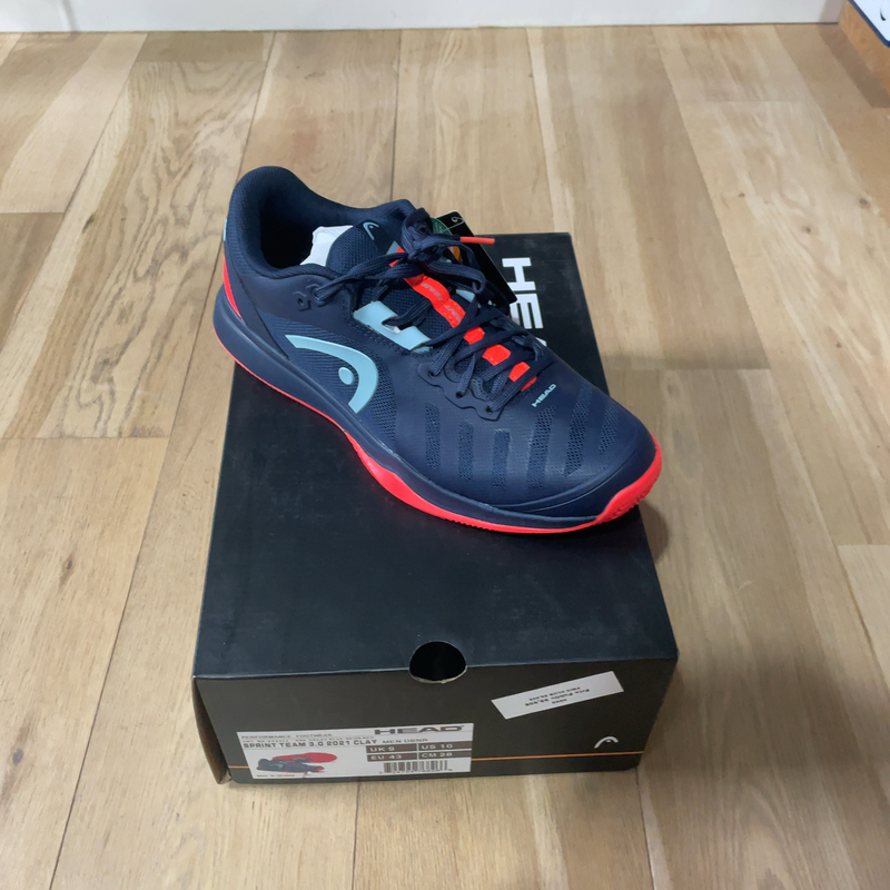 Image de Head - Chaussures de Tennis Sprint Team 3.0 2021 Clay Blue/Orange disponible sur ekwip