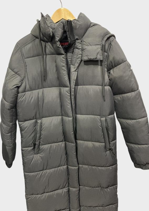 Image de Superdry - Vêtement de Ski Ripstop Longline Puffer disponible sur ekwip