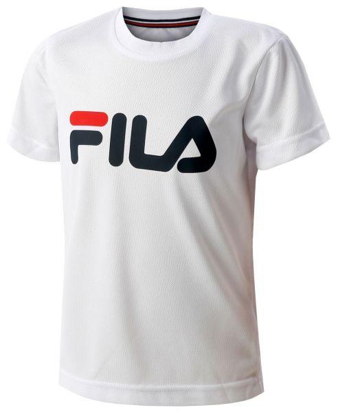 Image de Fila - T-Shirt Logo Kids White disponible sur ekwip