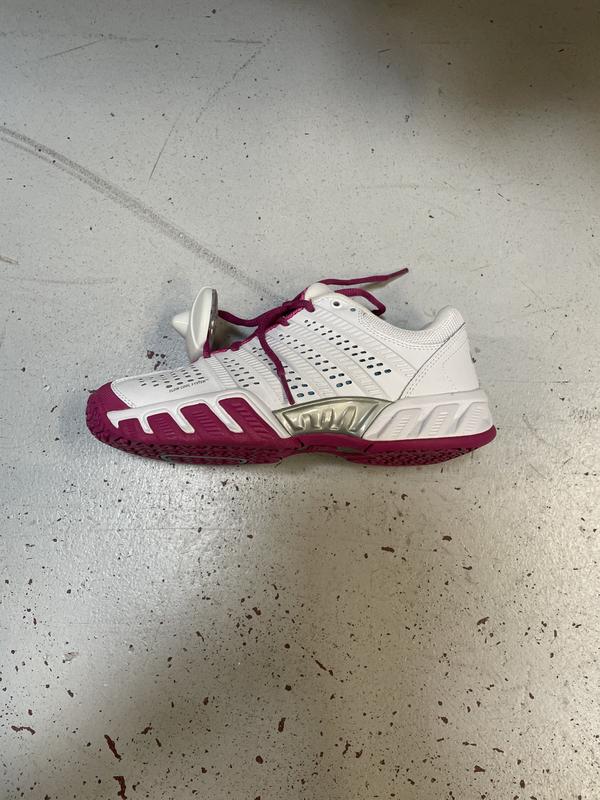 Image de K-Swiss - Chaussures de Tennis Bigshot Light 2.5 Omni White/Pink disponible sur ekwip