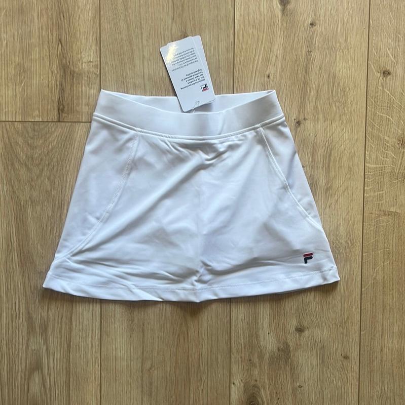 Image de Fila - Jupe de Tennis Skort Sonia Girls White disponible sur ekwip