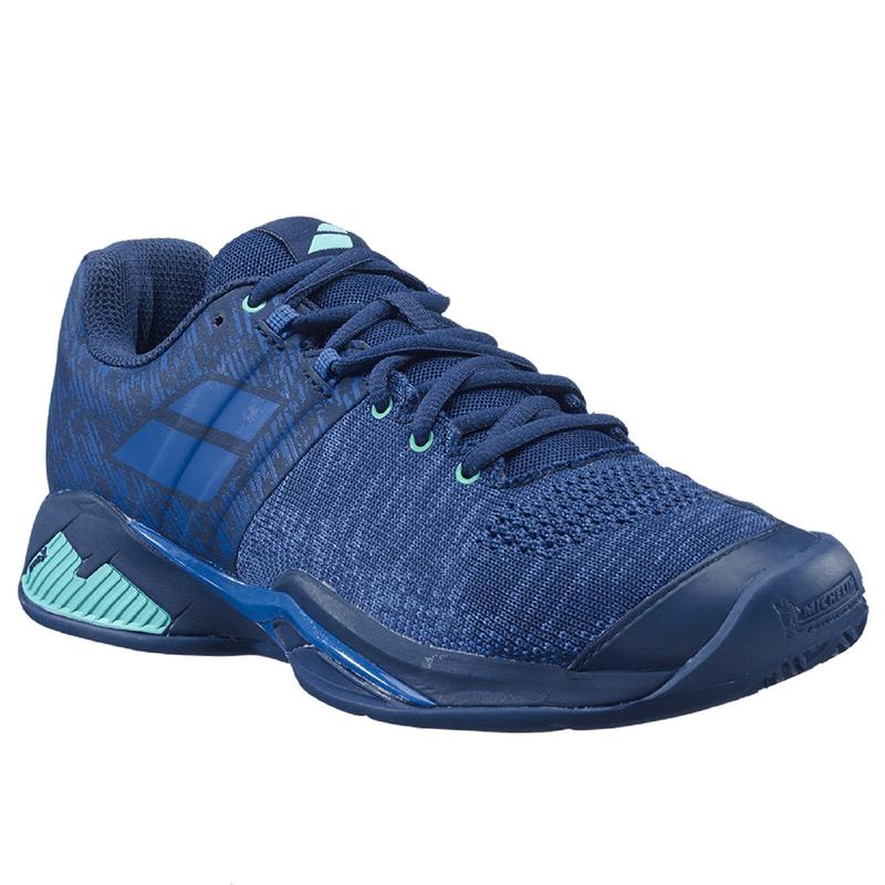 Image de Babolat - Chaussures de Tennis Propulse Blast Clay Blue disponible sur ekwip