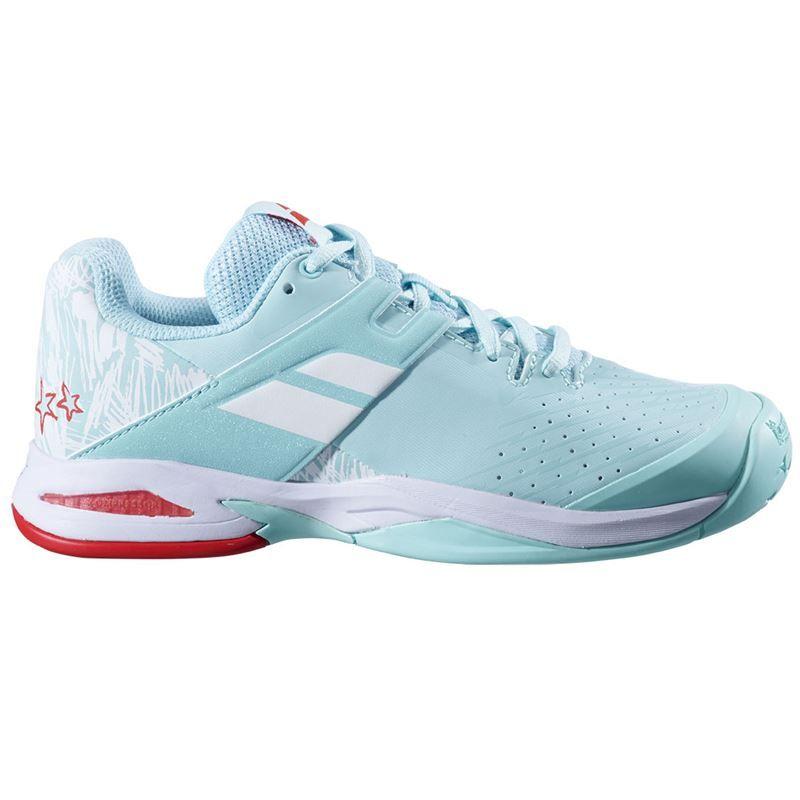 Image de Babolat - Chaussures de Tennis Junior Propulse All Court disponible sur ekwip