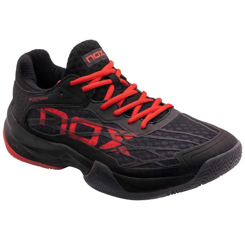 Image de Nox - Chaussures de Padel AT10 Lux Black/Red disponible sur ekwip