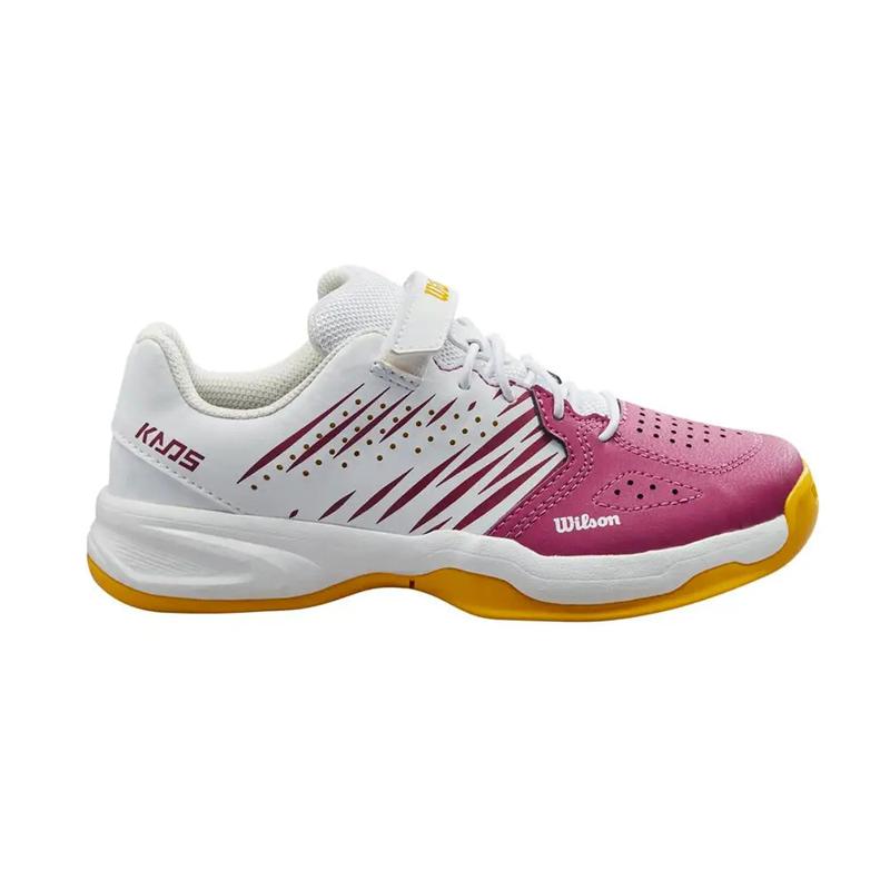 Image de Wilson - Chaussures de Tennis Kaos 2.0 Junior Mauve/Blanc disponible sur ekwip