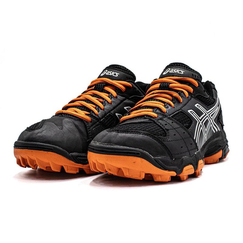 Image de Asics - Chaussures de Hockey Gel-Blackheath 4 GS Noir/Orange disponible sur ekwip