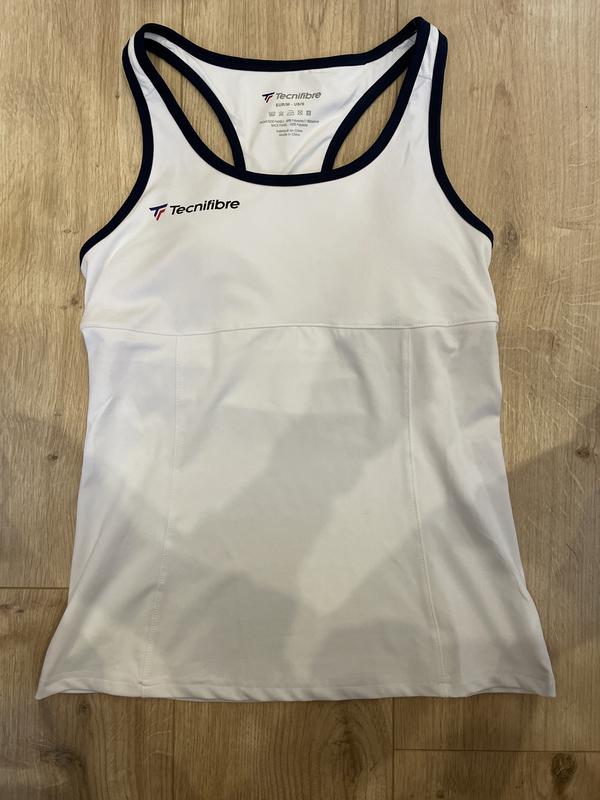 Image de Tecnifibre - Top de Tennis Lady F3 Tank Top White disponible sur ekwip