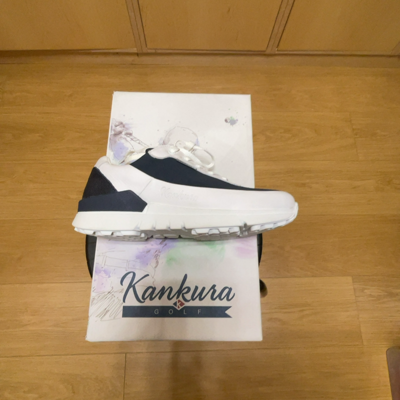 Image de Kankura - Chaussures de Golf Master Lady Bleu/Blanc disponible sur ekwip