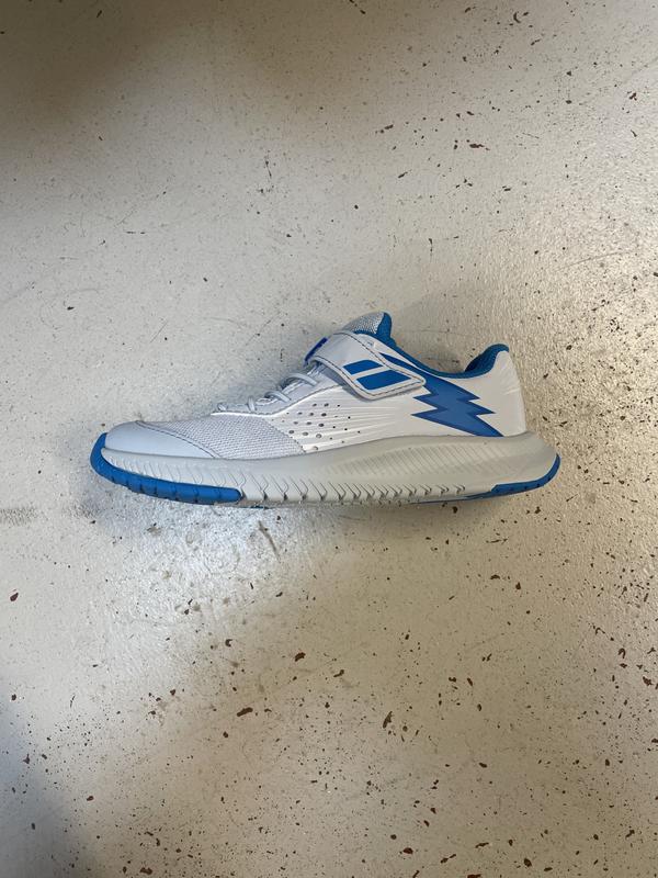 Image de Babolat - Chaussures de Tennis Pulsion All Court White/Illusion Blue disponible sur ekwip