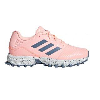 Image de Adidas - Chaussures de Hockey Hockey Outdoor Junior BB7405 Rose/Bleu Paon disponible sur ekwip