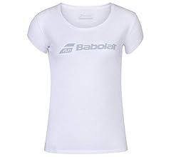 Image de Babolat - T-Shirt Exercise Babolat Tee White disponible sur ekwip