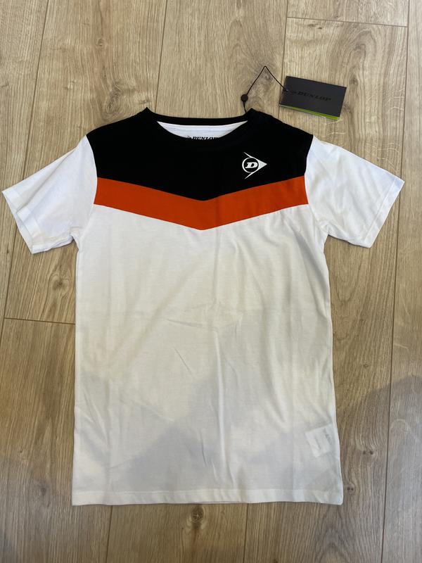 Image de Dunlop - T-Shirt de Tennis Ac Essentials Kids Crew Tee-White-Antra disponible sur ekwip