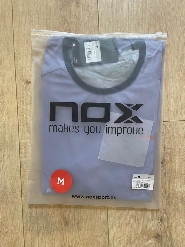 Image de Nox - T-shirt de Padel Homme Pro Camiseta Lavender disponible sur ekwip