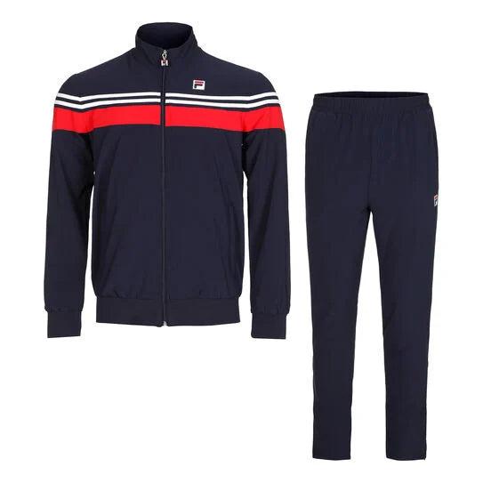 Image de Fila - Ensemble Tracksuit Bruno Navy/Fila Red Comb. disponible sur ekwip