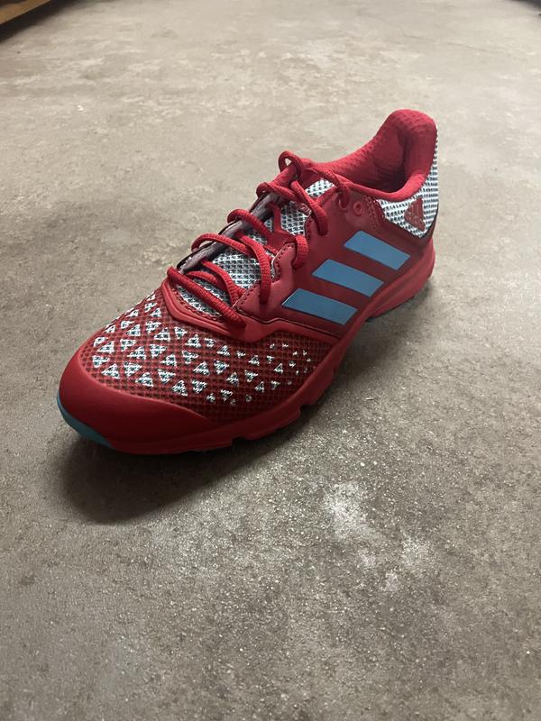 Image de Adidas - Chaussures de Hockey sur Gazon Zone Dox Rouge/Bleu disponible sur ekwip