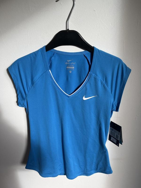 Image de Nike - T-Shirt de tennis Bleu disponible sur ekwip