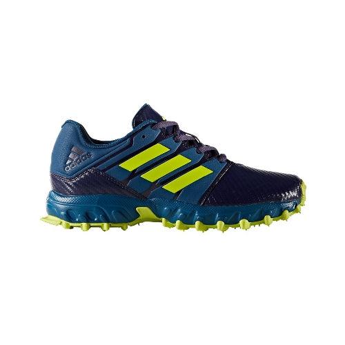 Image de Adidas - Chaussures de Hockey Hockey Junior Bleu Marine/Noir/Jaune disponible sur ekwip