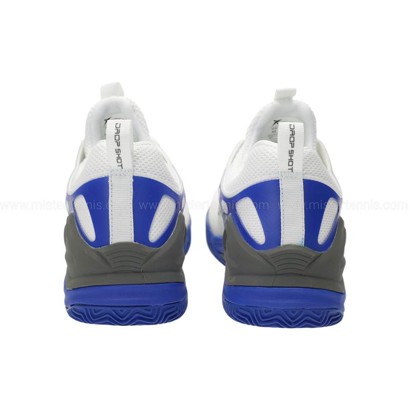 Image de Drop Shot - Chaussures de Padel Mylar XTW Blanc/Bleu disponible sur ekwip