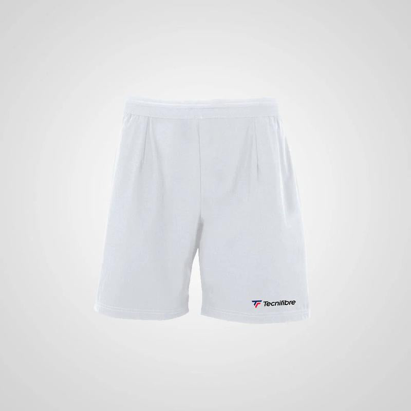 Image de Tecnifibre - Short de Tennis Boys Stretch Short Blanc disponible sur ekwip