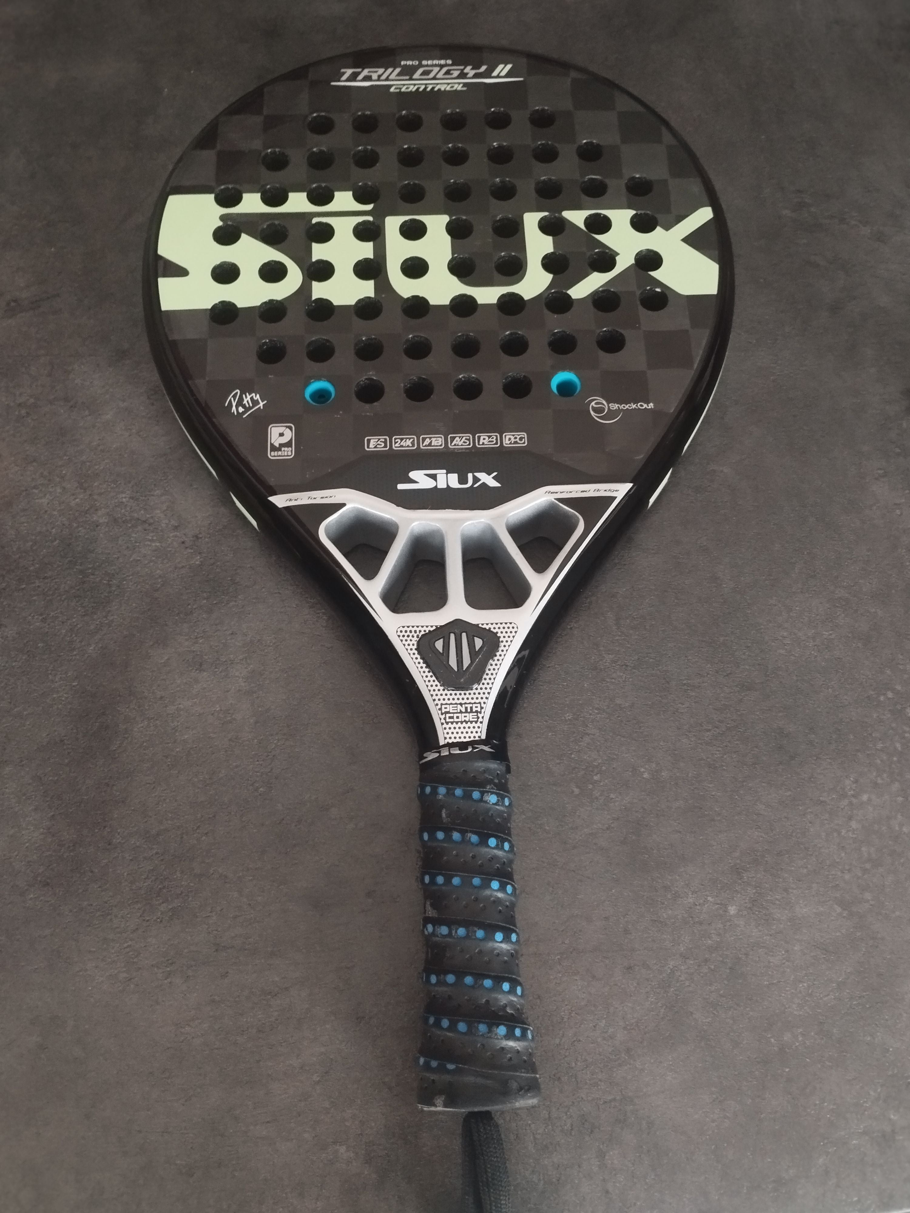 Siux - Raquette de Padel Trilogy Ii Control Patty Llaguno