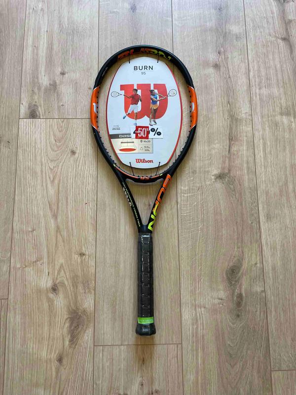 Image de Wilson - Raquette de Tennis Burn 95 disponible sur ekwip