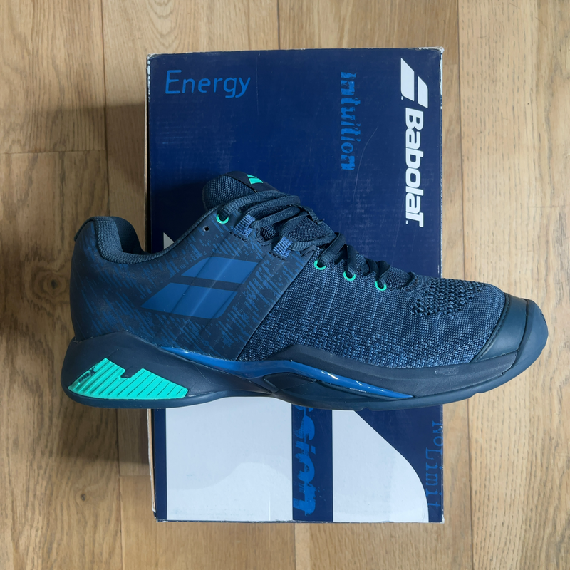 Image de Babolat - Chaussures de Tennis Propulse Blast Clay Blue disponible sur ekwip