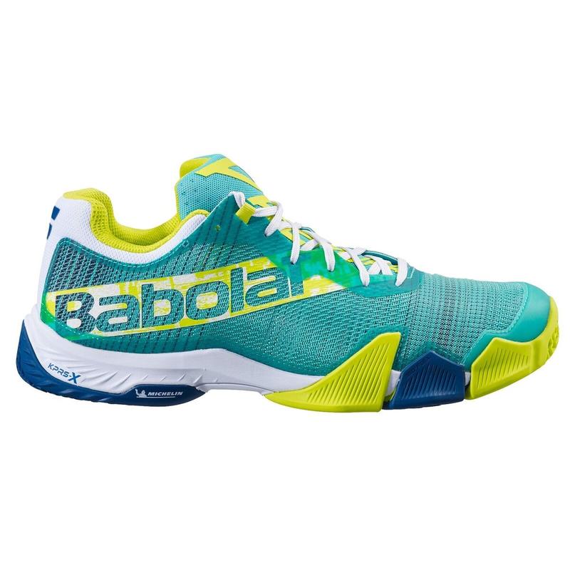 Image de Babolat - Chaussures de Padel Jet Premura Men Green Sulphur Spring disponible sur ekwip