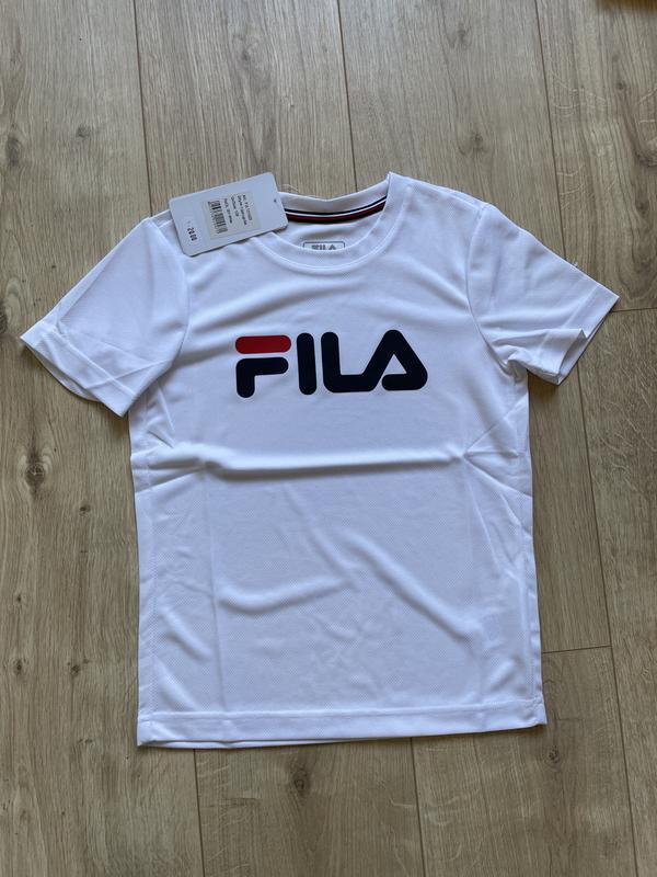 Image de Fila - T-Shirt Logo Kids White disponible sur ekwip