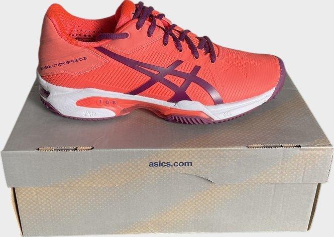 Image de Asics - Chaussures de Tennis Gel-Solution Speed 3 Clay disponible sur ekwip