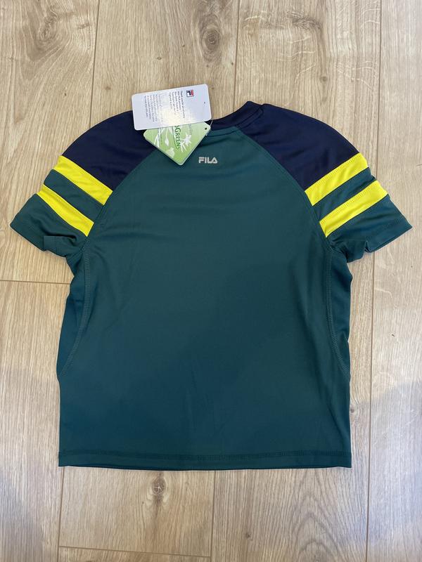 Image de Fila - T-Shirt de Tennis Frankie Boys Deep Teal disponible sur ekwip