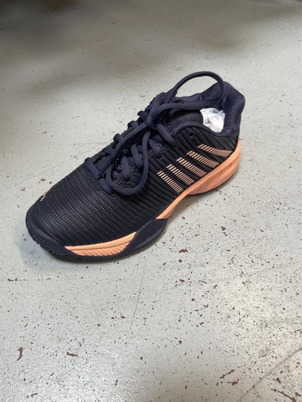 Image de K-Swiss - Chaussures de Tennis Hypercourt Express 2HB Gray/Peach disponible sur ekwip