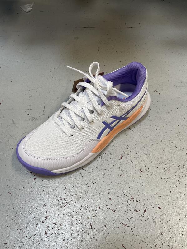 Image de Asics - Chaussures de Tennis Gel Resolution 9 GS Clay White/Amethyst disponible sur ekwip