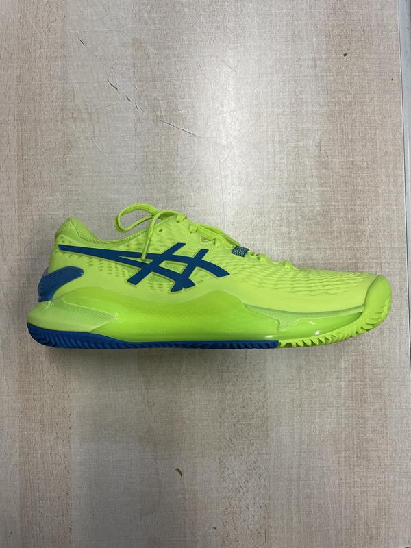 Image de Asics - Chaussures de Tennis Gel Resolution 9 Clay Hazard Green/Reborn Blue disponible sur ekwip