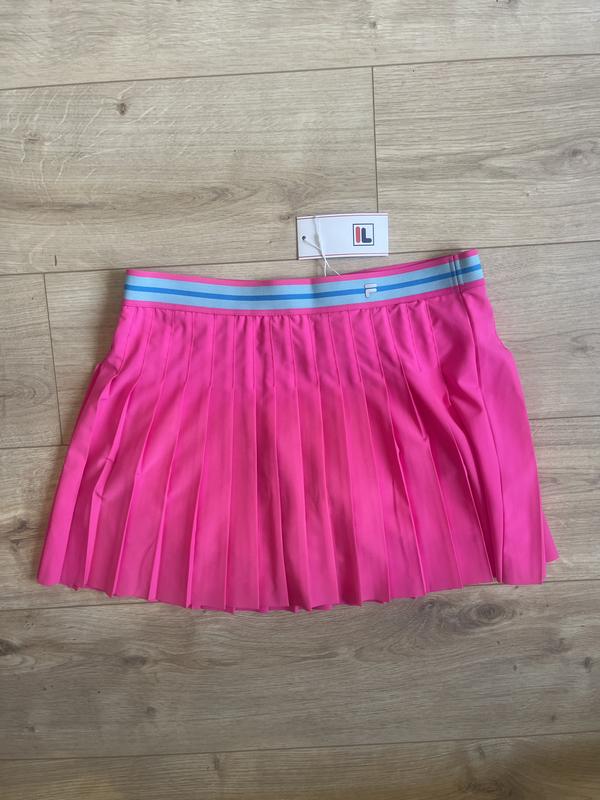 Image de Fila - Jupe de Tennis Skort Finja Pink Glo disponible sur ekwip