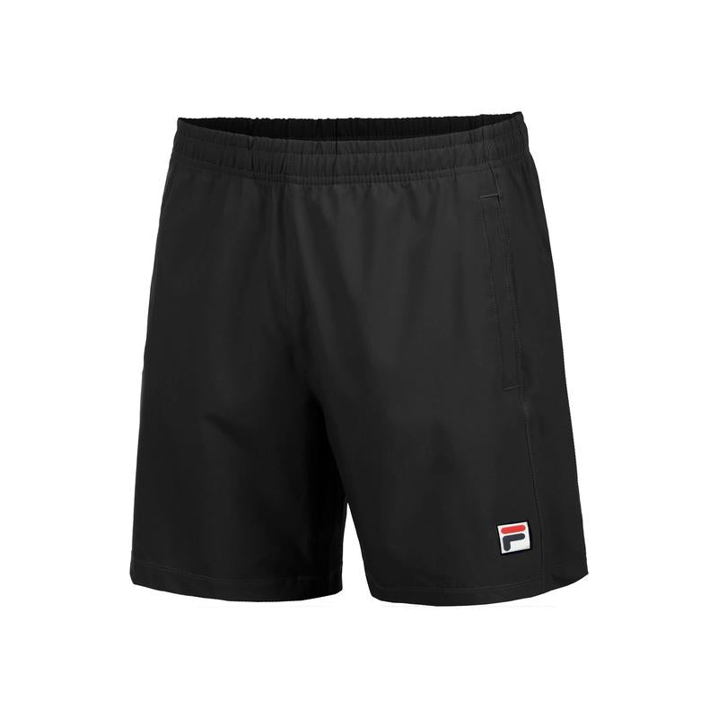 Image de Fila - Short de Tennis Kian Black disponible sur ekwip