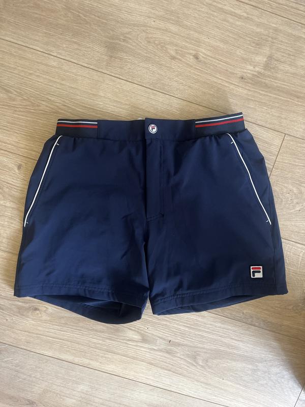 Image de Fila - Short de Tennis Stephan Peacoat Blue disponible sur ekwip