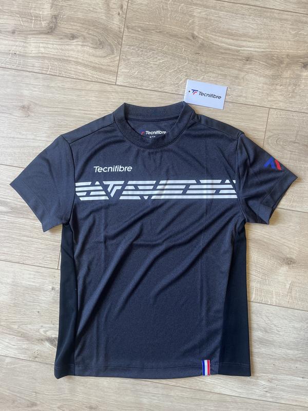 Image de Tecnifibre - T-Shirt Boys F2 Aimesh BLK Heather disponible sur ekwip