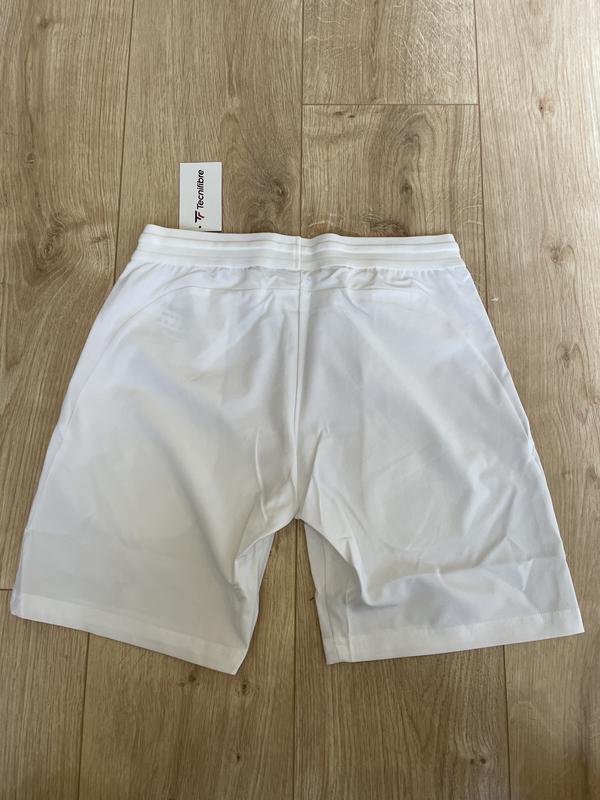 Image de Tecnifibre - Short de Tennis Boys Stretch Short Blanc disponible sur ekwip