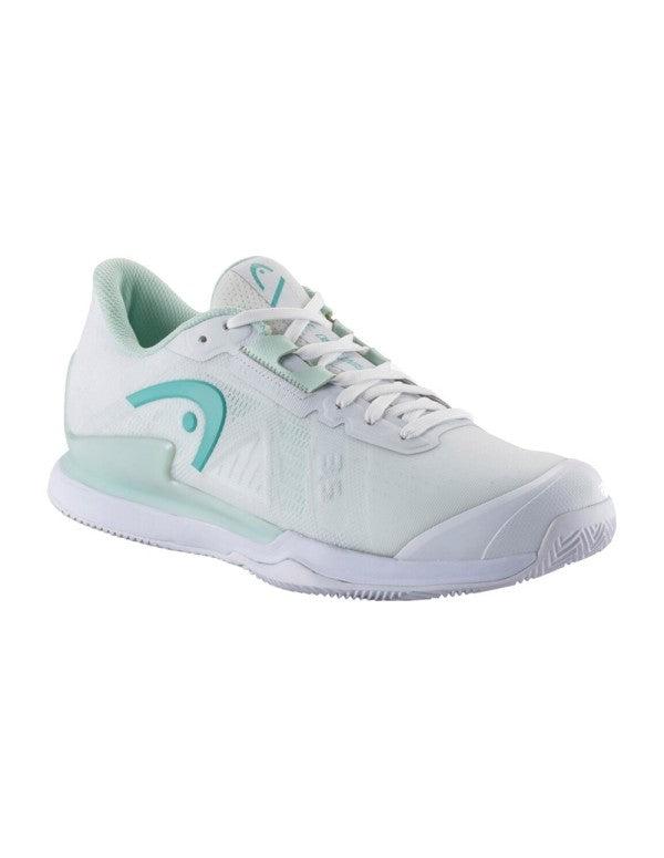 Image de Head - Chaussures de Tennis Sprint Pro 3.5 Clay White and Light Blue disponible sur ekwip