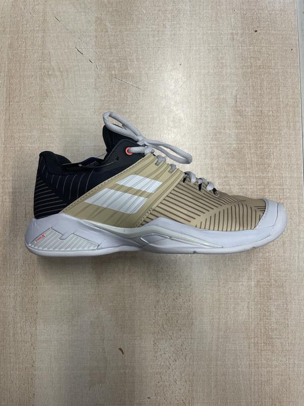 Image de Babolat - Chaussures de Tennis Propulse Fury Clay Black/Beige disponible sur ekwip