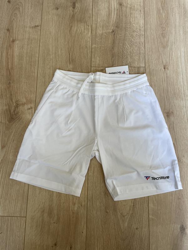 Image de Tecnifibre - Short de Tennis Boys Stretch Short Blanc disponible sur ekwip