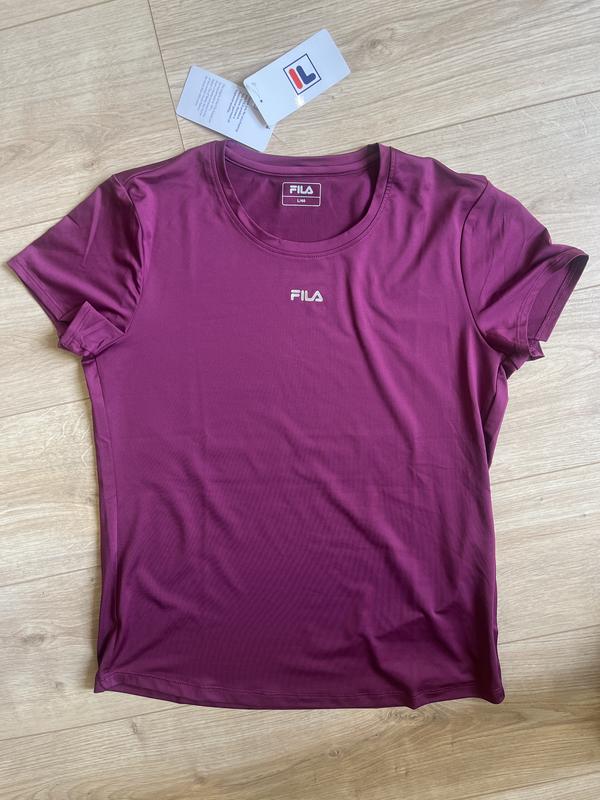 Image de Fila - T-Shirt de Tennis Clara Magenta Purple disponible sur ekwip