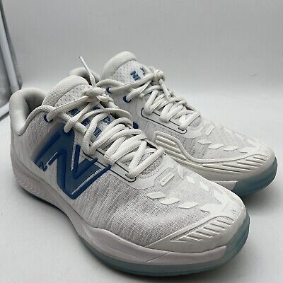 New Balance - Chaussures de Tennis FuelCell 996 V5 Blanc/Bleu Ciel